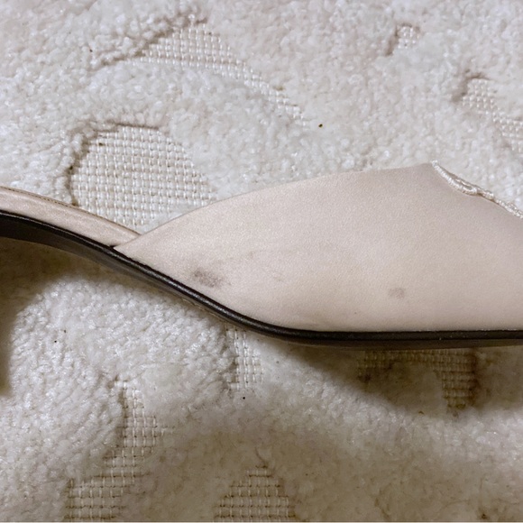 Vintage Y2K Custom Satin Mules - Picture 4 of 6